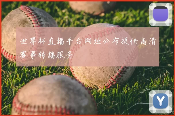 世界杯直播平台网址公布提供高清赛事转播服务